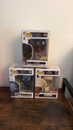 Wakanda forever Funko pops