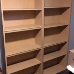 2 Book Shelves. Sold  as a Set Will not Separate 