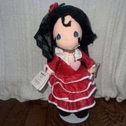 1987 Vintage Precious Moments Doll Children Of The World: Spain Marie Applause