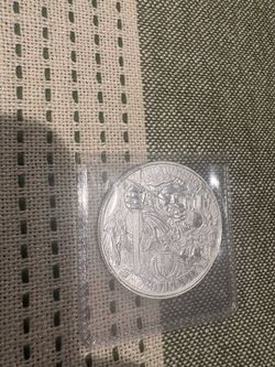 Robin Hood Silver Coin in Plastic Sleeve