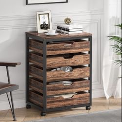 5 Drawer Rolling Cabinet - JW0906