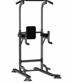 Adjustable Power Tower Pull Up Station