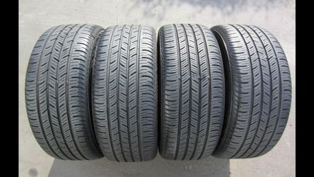 235/40r19 set of tires practically new continental