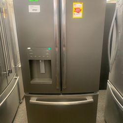 GE GYE18JMLES 17.5-cu ft Counter-Depth French Door Refrigerator X 9