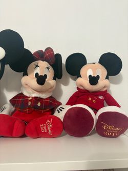 Disney Mickey and Minnie Mouse Christmas Outfit