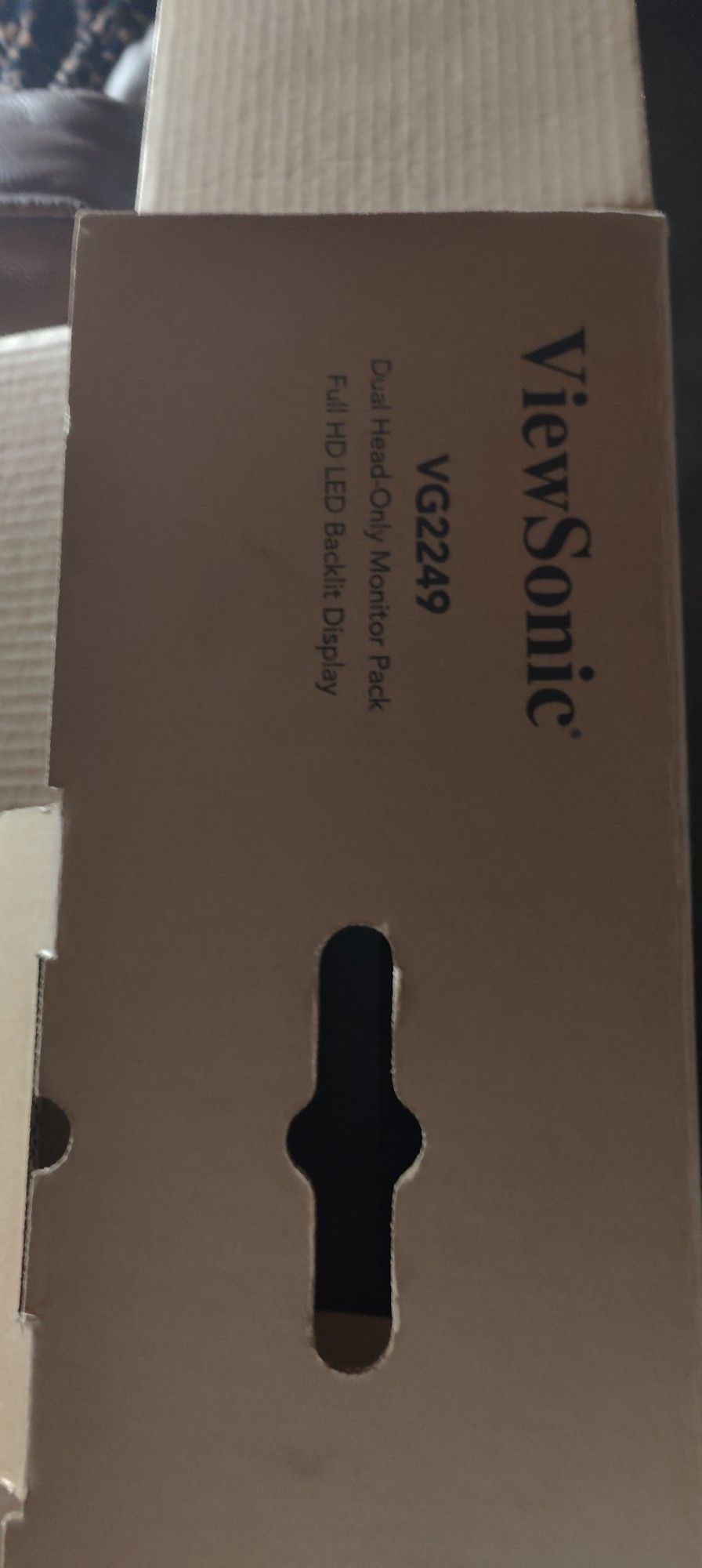 2 LED 1080p PC Monitors viewsonic vg2249