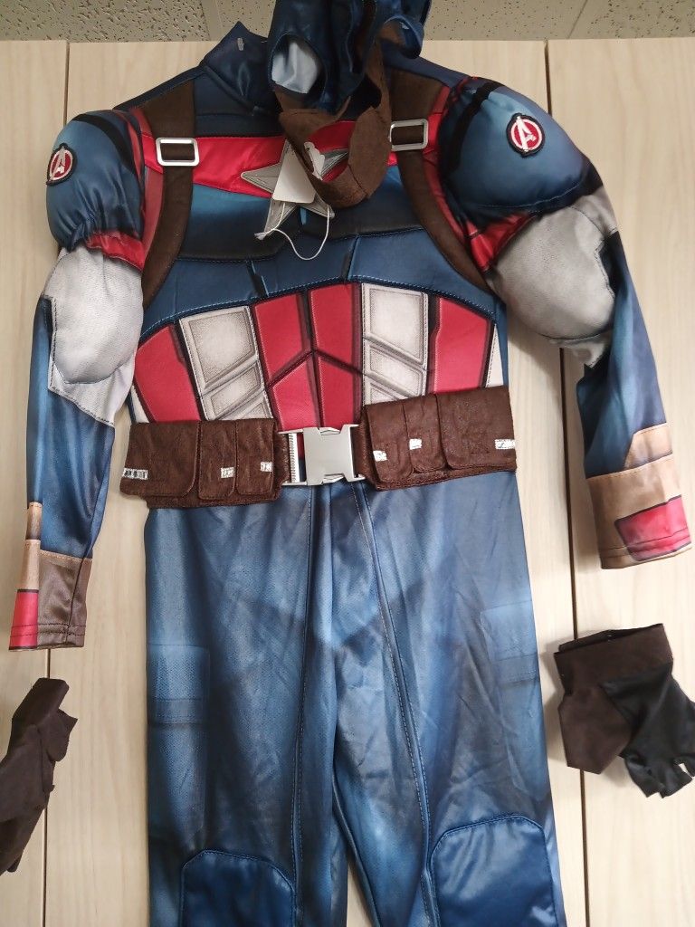 Captain America Halloween Costume 