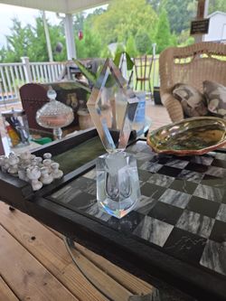 Vintage French Art Deco Perfume Bottle 