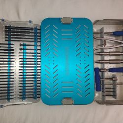 Screw Removal Set, Drill Bits, Flat, Phillips, Torque, Square Tips. 