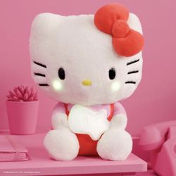 Jazwares Hello Kitty and Friends - Hello Kitty 10-inch Illuminating Feature Plush - 5 Colors and Twinkle Sounds - Amazon Exclusive - Officially Licens