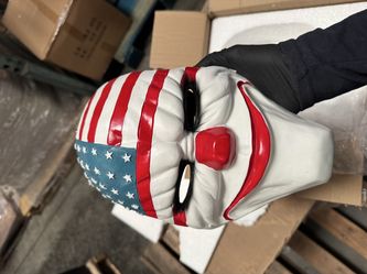 Dallas Payday Clown Mask – American Flag Design (Brand New)