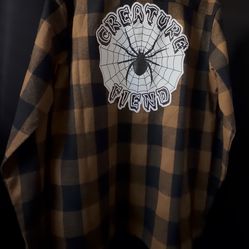 Creature Fiend Button-Up