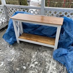 Rustic Console Table