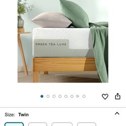 ZINUS Green Tea Luxe Memory Foam Twin Mattress