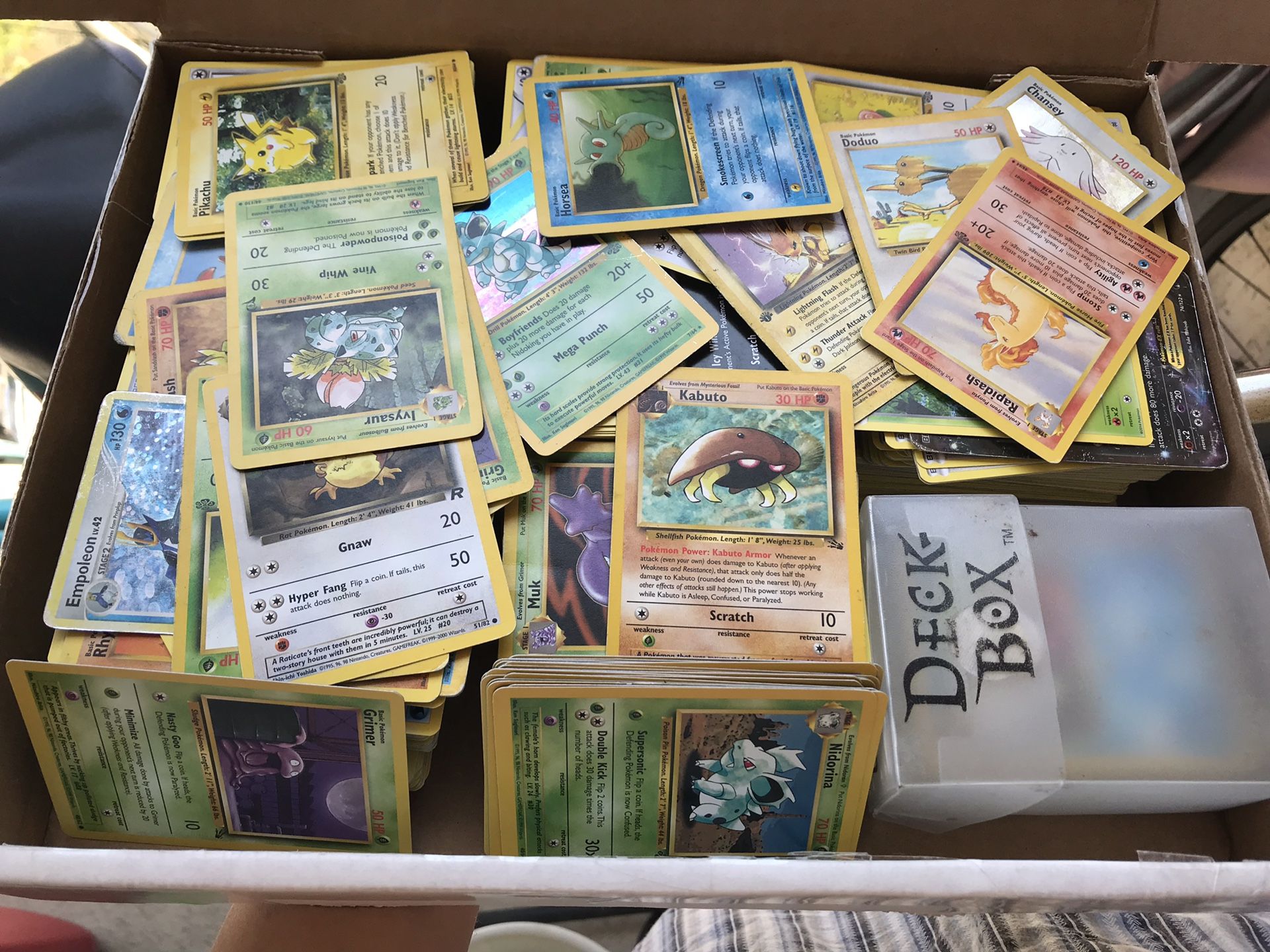 Pokemon card collection