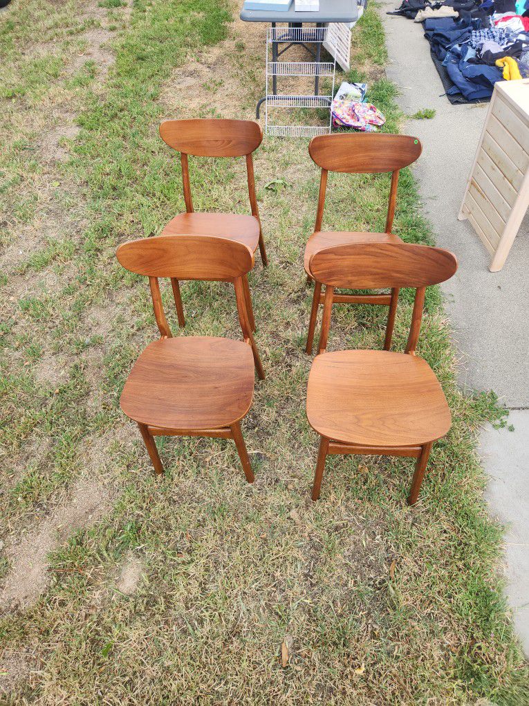 4 West Elm Chairs
