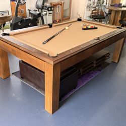 🔥 Modern 7ft Pool Table + Dining Top – Delivered & Professionally Installed 🔥