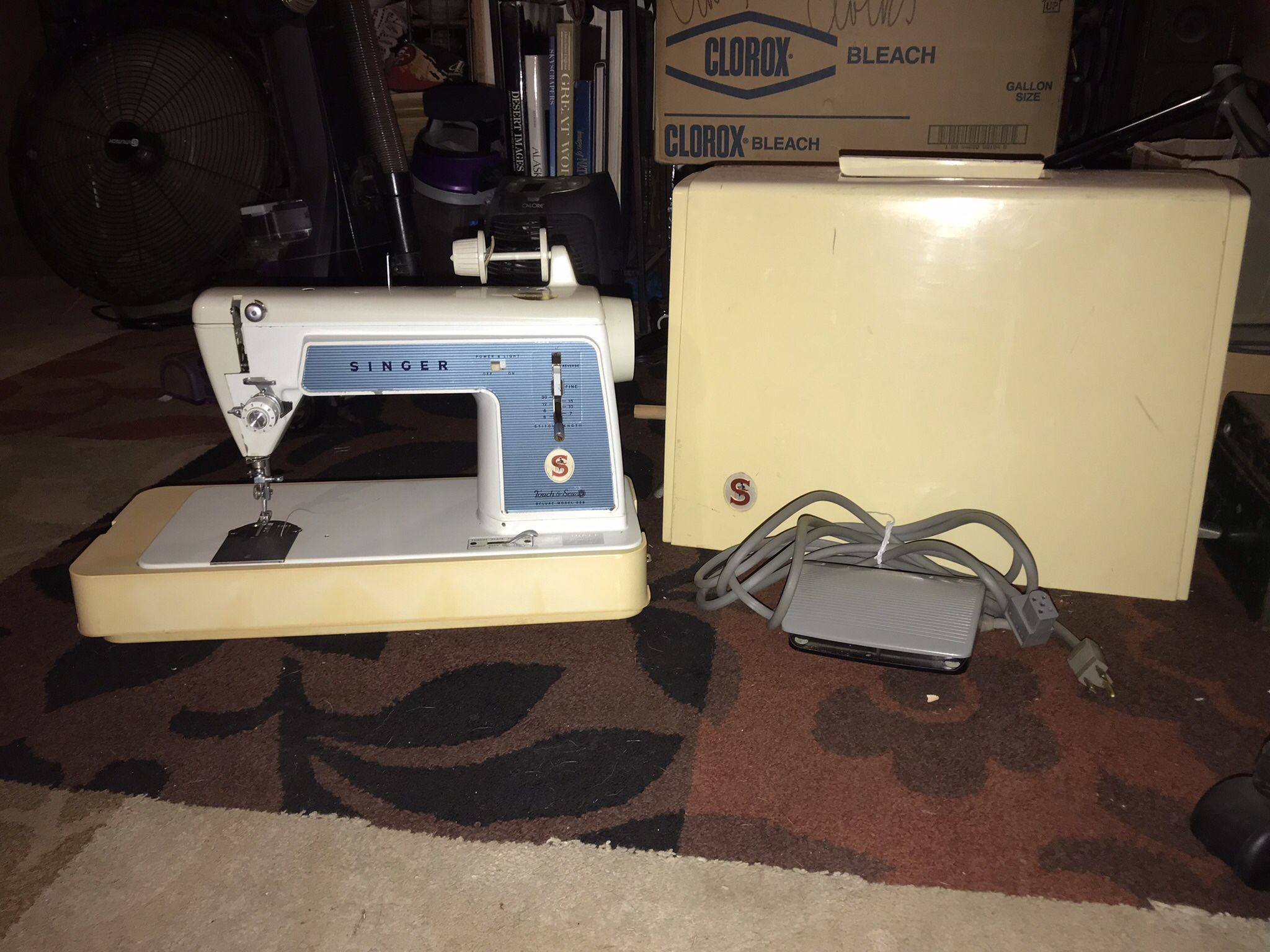 SINGER touch And Sew Deluxe 629 VINTAGE
