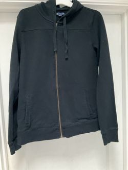 Gap Black Full-Zip Hoodie Sweatshirt M