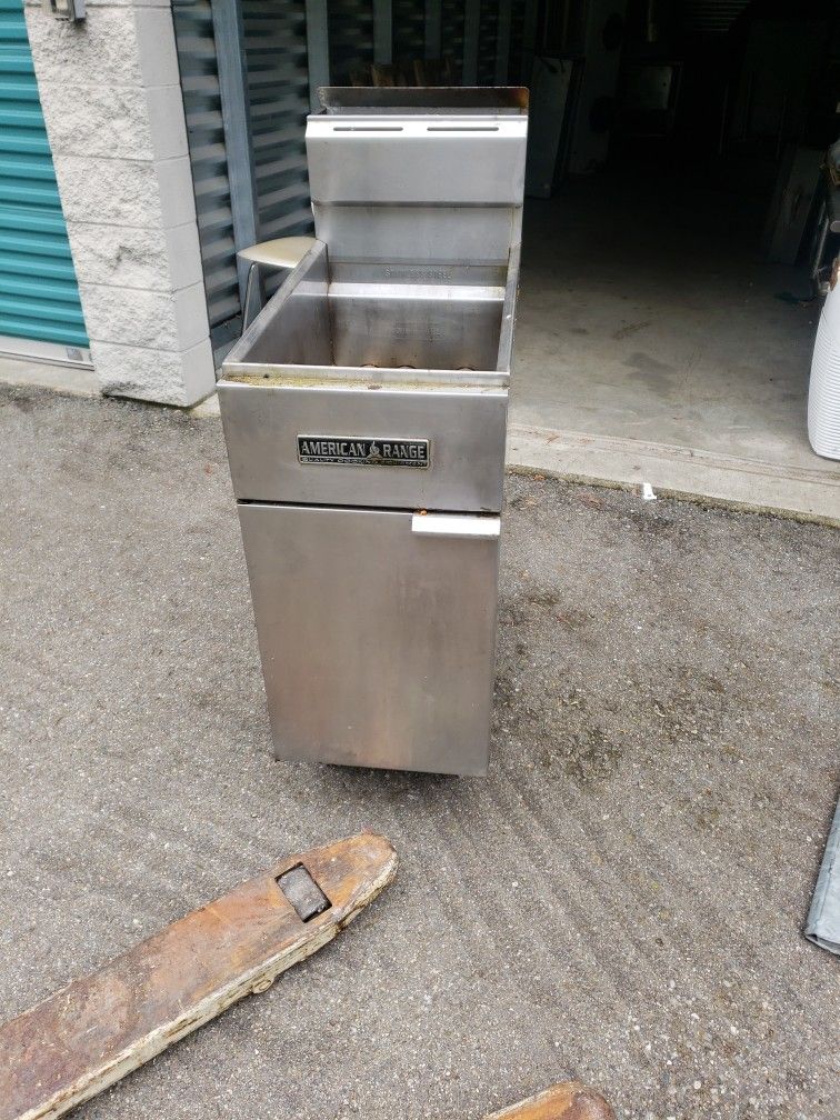 American Range Deep Fryer, Natural Gas