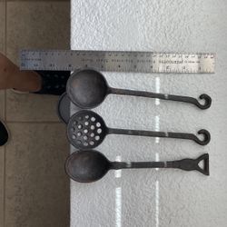 Cast Iron Spoon