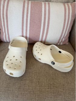Classic crocs for big kids. Size J1