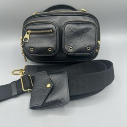 Louis Vuitton Utility Bag Empriente Noir 