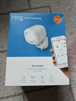 Ring Smart Lighting Spotlight Battery Powered