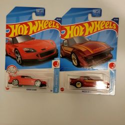 Hot Wheels-' Honda S2000/' Mazda Rx-7