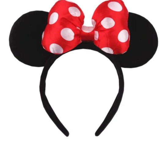 Minnie Mouse ears.      Orejitas De Minnie Mouse 
