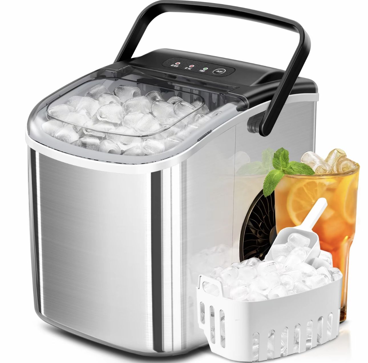 ZAFRO Ice maker White Color