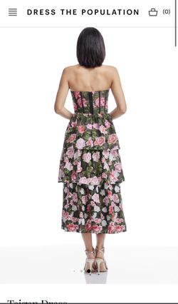 Dress The Population- Teigan Dress