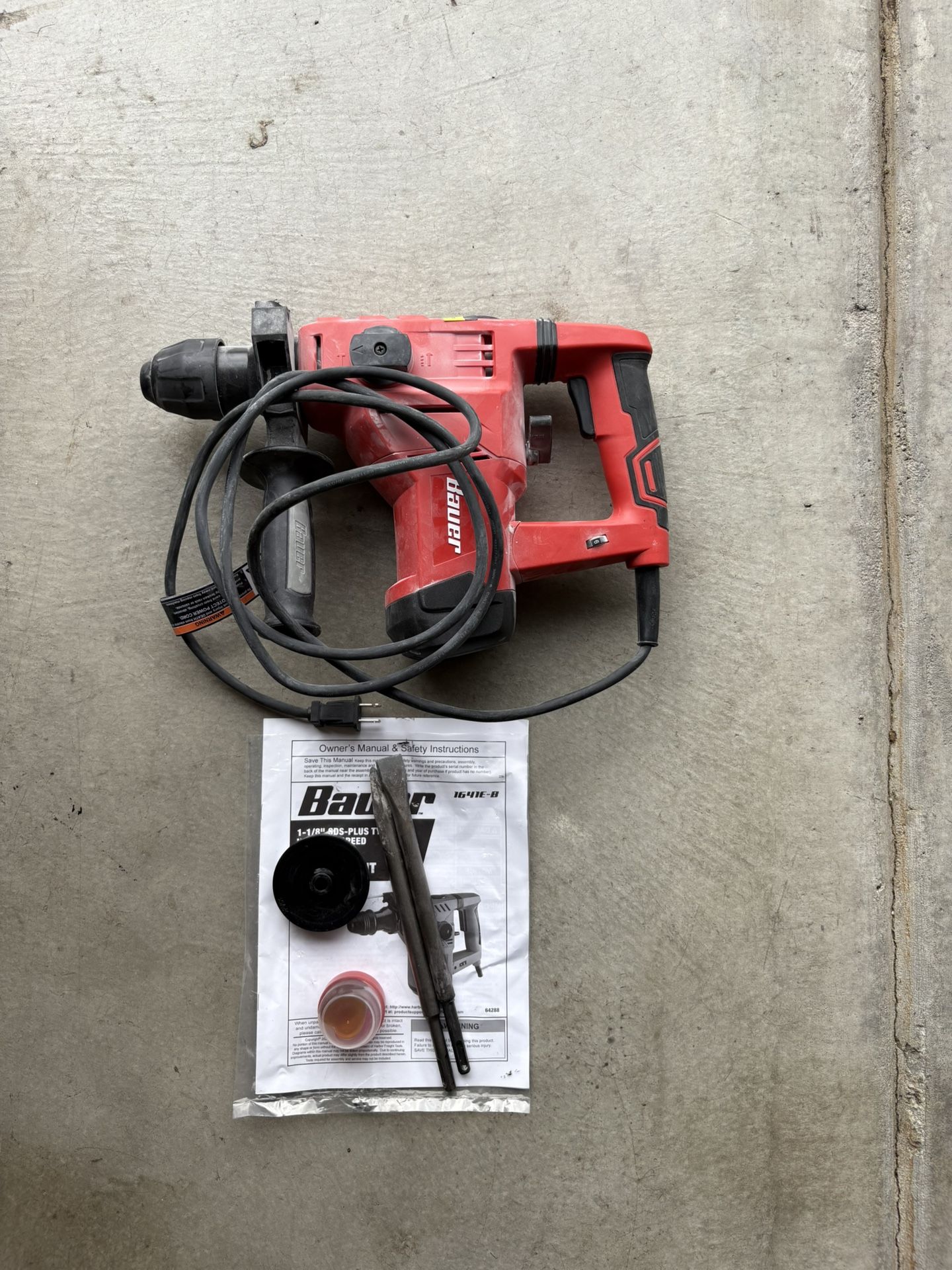 Bauer SDS Hammer Drill