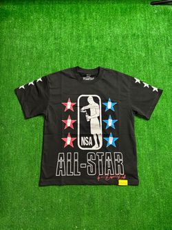 NSA All-Star Graphic T-Shirt Black
