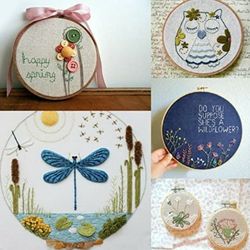 Bamboo Sewing Hoops