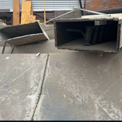 Lots Of SCRAP METAL/ ALLUMINUM & Plywood Free!!