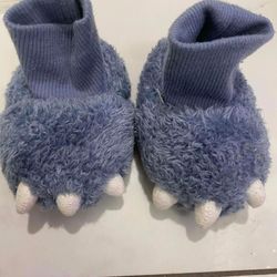 JUST ONE YOU by Carters 0-6 months dinosaur infant shoes / slippers Blue