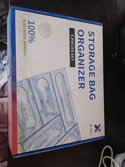 Wood Storage Bag Organizer