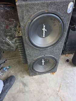 12" speakers in a box