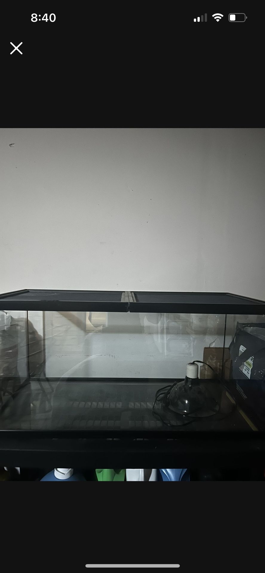 40 Gallon Reptile Tank