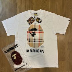 BAPE A Bathing Ape Check by Bathing Tee