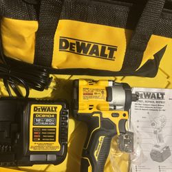 ATOMIC 20V MAX Lithium-Ion Brushless Cordless 1/2 in. Variable Speed Impact Wrench Kit with 2 Ah Battery and Charger