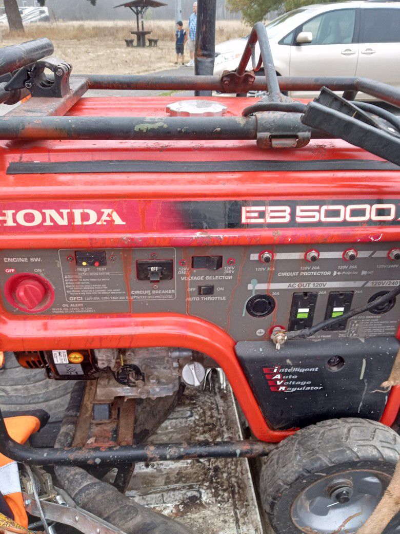 Honda 5000 Watt Generator 