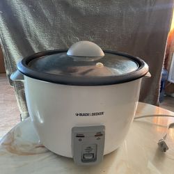 black&decker rice cooker