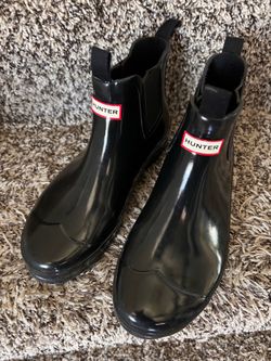 Girls Hunter Rain boots size 5