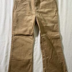 Vtg 70s Levis 946 Bell Bottoms Corduroy Pants NWT Deadstock Tan White Tab 26 24