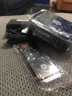 GE 3-port Hdmi Manual Video Cable Switch with Remote