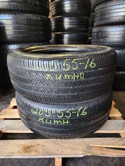 205 55R 16 USED TIRES KUMHO 2055516 USED TIRES (PAIR) MOUNT BALANCE INCLUDED