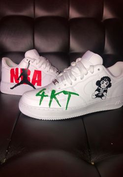 Air force 1 custom nba sale