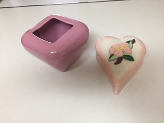 Decor, plant holder with jewelry box